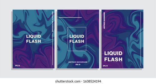 Abstract Liquid Background Splash color