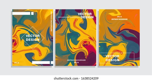 Abstract Liquid Background Splash color