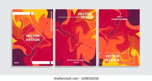 Abstract Liquid Background Splash color
