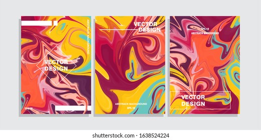 Abstract Liquid Background Splash color