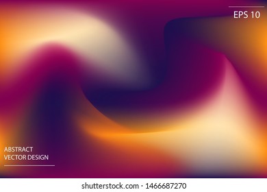 Abstract liquid background. Trendy fluid design template