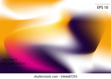 Abstract liquid background. Trendy fluid design template