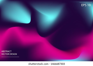 Abstract liquid background. Trendy fluid design template