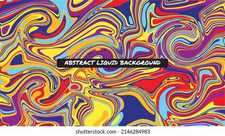ANTECEDENTES LÍQUIDOS ABSTRACTOS DE VARIOS COLORES BRILLANTES