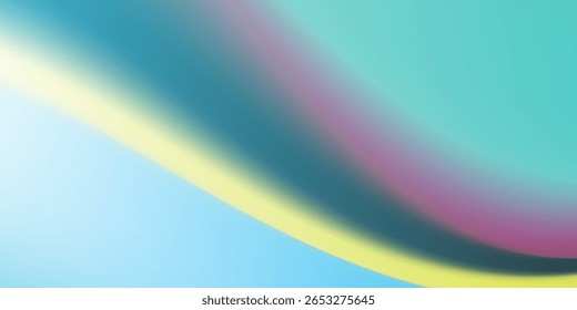 Abstractas arco iris de onda de fondo líquido. Mezcla de colores brillantes. Efecto líquido borroso. Concepto simple gradiente de malla ilustraciones de arte bueno moderno
