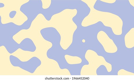 Abstract liquid background in yellow and violet. Vector illustration.