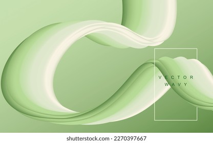 Abstract liquid banner collection colorful Modern banner.