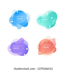 ABSTRACT LIQUID BANNERS