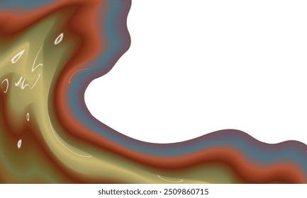 Vetor premium de fundo borrado líquido abstrato