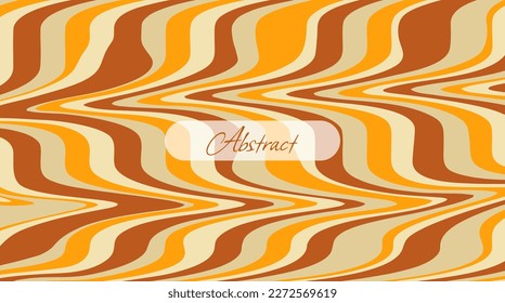 Abstract liquid brown background template design