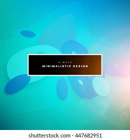 Abstract Liquid Bubbles Shapes for Background. Vector Illustration. Circles Pattern for Business Presentations, Application Cover or Web Site Design.