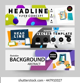 Abstract Liquid Bubbles Shapes for Background. Vector Illustration. Circles Pattern for Business Presentations, Application Cover or Web Site Design.