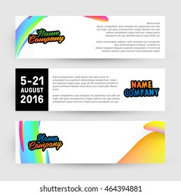 Abstract Liquid Bubbles Shapes for Background. Vector Illustration. Circles Pattern for Business Presentations, Application Cover or Web Site Design.