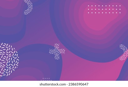 Resumen de diseño de fondo de color líquido. Elementos azul y rosa con gradiente de fluido. Composición dinámica de formas.