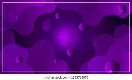 Abstract Liquid Color Background Template