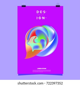 Abstract Liquid color covers set. Fluid shapes composition. Futuristic design posters. Vector layout design template.
