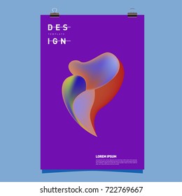 Abstract Liquid color covers set. Fluid shapes composition. Futuristic design posters. Vector layout design template.
