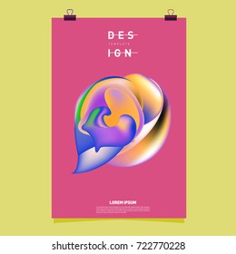 Abstract Liquid color covers set. Fluid shapes composition. Futuristic design posters. Vector layout design template.
