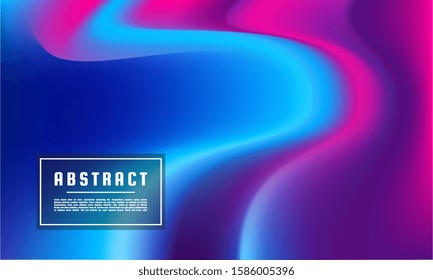 Abstract Liquid Color Flow Background template