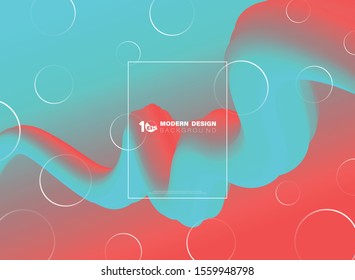 Abstract liquid color mesh template design. Decorate for poster, artwork, template design, ad. illustration vector eps10