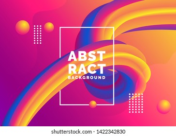 abstract liquid, colorful, and 3d design background