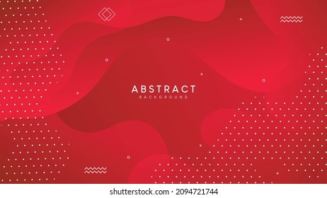 Abstraktes, flüssiges Hintergrunddesign. Mit Memphis und geometrischen Formelementen. Zusammensetzung der flüssigen Farbverläufe. Futuristisches Design, Hintergrund. Vektor EPS10