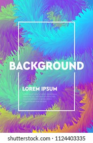 Abstract liquid colors background. Fluid shapes vector trendy gradients. Colorful graphic illustration. Geometric background molecule communication.