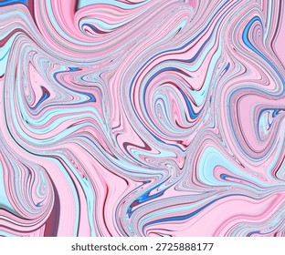 Abstractas patrón de flujo de líquido con colores rosa y azul pastel, textura de remolino suave para fondos artísticos, Fondos de pantalla modernos, marca e imágenes creativas.