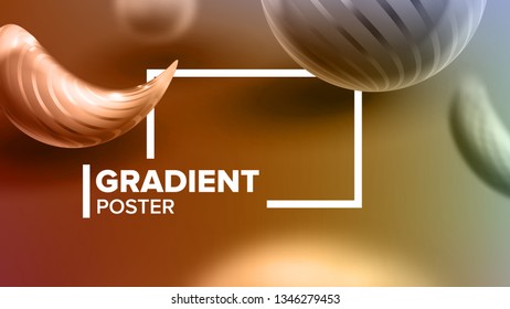 Abstract Liquid Fluid Background Vector. Cosmetic Magazine. Chemistry Shapes. Party Light. 3D Realistic Illustration