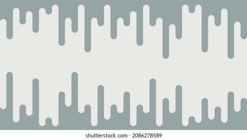 abstrakter, flüssiger geometrischer, nahtloser Halbtonübergangsplan, weicher, grauer Hintergrund, bereit für Ihr Layout in den sozialen Medien