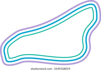 abstract liquid geometric shapes. Dynamical forms with lines, ideal for background element assets