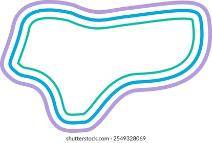 abstract liquid geometric shapes. Dynamical forms with lines, ideal for background element assets