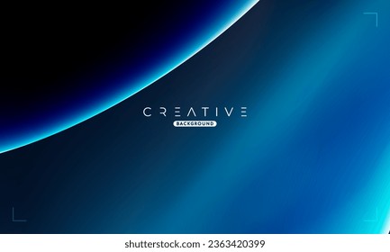 Abstract liquid gradient Background. Black and Blue Fluid Color Gradient. Design Template For ads, Banner, Poster, Cover, Web, Brochure, Wallpaper, and flyer. Vector.