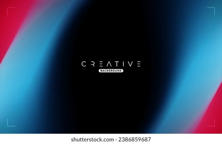 Abstract liquid gradient Background. Black, Blue and Red Fluid Color Gradient. Design Template For ads, Banner, Poster, Cover, Web, Brochure, Wallpaper, and flyer. Vector.