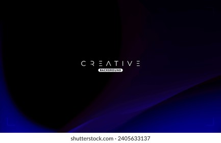 Abstract liquid gradient Background. Black and Blue Fluid Color Gradient. Design Template For ads, Banner, Poster, Cover, Web, Brochure, Wallpaper, and flyer. Vector.