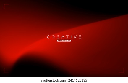 Resumen de gradiente líquido fondo. Gradiente de color de fluido negro y rojo. Plantilla de diseño para anuncios, banner, afiche, portada, web, folleto, fondo de escritorio y volante. Vector.