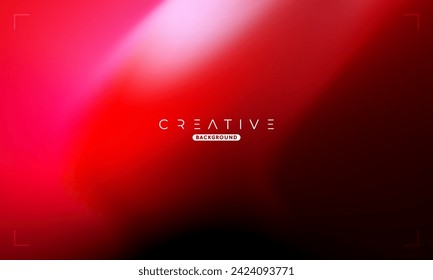 Abstract liquid gradient Background. Black and Red Fluid Color Gradient. Design Template For ads, Banner, Poster, Cover, Web, Brochure, Wallpaper, and flyer. Vector.