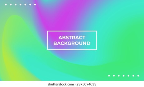 Abstract liquid gradient background with colorful and modern style