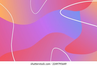 abstract liquid gradient background. Creative illustration for backgrounds, posters, pamphlets, cards and design materials