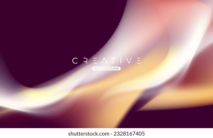 Abstract liquid gradient Background. Fluid colour mix. Red and Orange vivid Color blend. Modern Design Template For Your ads, Banner, Poster, Cover, Web, Brochure, and flyer. Vector Eps 10