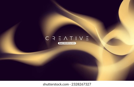 Abstract liquid gradient Background. Fluid colour mix. Gold vivid Color blend. Modern Design Template For Your ads, Banner, Poster, Cover, Web, Brochure, and flyer. Vector Eps 10