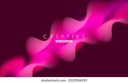 Abstract liquid gradient Background. Fluid colour mix. Violet vivid Color blend. Modern Design Template For Your ads, Banner, Poster, Cover, Web, Brochure, and flyer. Vector Eps 10