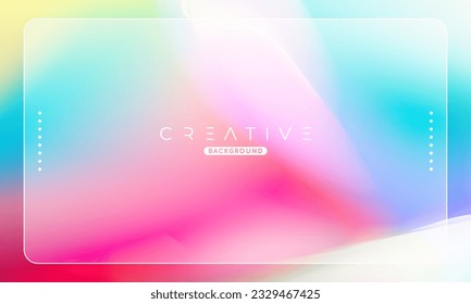 Abstract liquid gradient Background. Fluid colour mix. Colorful vivid Color blend. Modern Design Template For Your ads, Banner, Poster, Cover, Web, Brochure, and flyer. Vector Eps 10