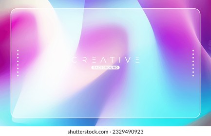 Abstract liquid gradient Background. Fluid colour mix. Colorful vivid Color blend. Modern Design Template For Your ads, Banner, Poster, Cover, Web, Brochure, and flyer. Vector Eps 10