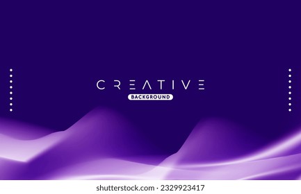 Abstract liquid gradient Background. Fluid color mix. Purple and Blue vivid Color blend. Modern Design Template For Your ads, Banner, Poster, Cover, Web, Brochure, and flyer. Vector Eps 10