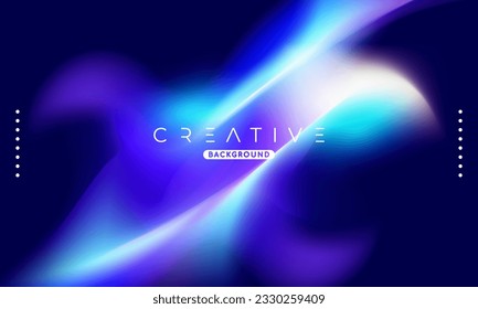 Abstract liquid gradient Background. Fluid color mix. Blue vivid Color blend. Modern Design Template For Your ads, Banner, Poster, Cover, Web, Brochure, and flyer. Vector Eps 10