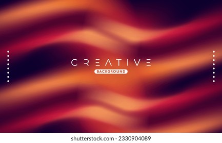 Abstract liquid gradient Background. Fluid color mix. Orange vivid Color blend. Modern Design Template For Your ads, Banner, Poster, Cover, Web, Brochure, and flyer. Vector Eps 10