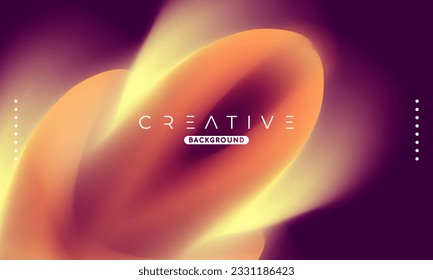 Abstract liquid gradient Background. Fluid color mix. Orange and Purple vivid Color blend. Modern Design Template For Your ads, Banner, Poster, Cover, Web, Brochure, and flyer. Vector Eps 10