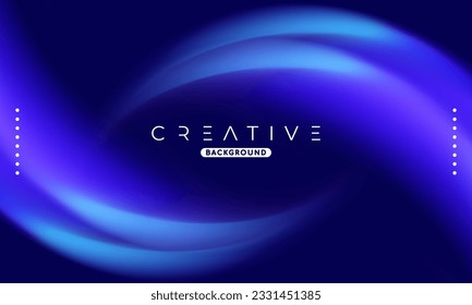 Abstract liquid gradient Background. Fluid color mix. Blue vivid Color blend. Modern Design Template For Your ads, Banner, Poster, Cover, Web, Brochure, and flyer. Vector Eps 10