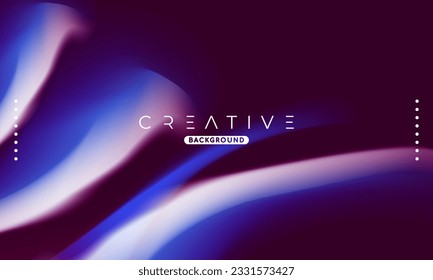 Abstract liquid gradient Background. Fluid color mix. Blue and White Color blend. Modern Design Template For Your ads, Banner, Poster, Cover, Web, Brochure, and flyer. Vector Eps 10